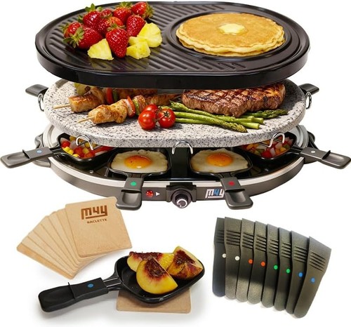 Raclette stein grill - raclette,