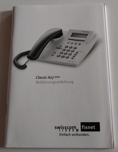 Bedienungsanleitung swisscom - bedienungsanleitung,
