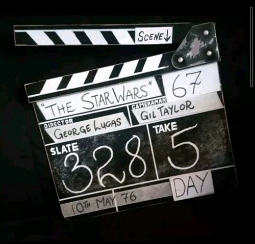 Star wars clapperboard - wars, clapperboard.