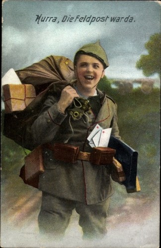 Hurra die feldpost - hurra,,