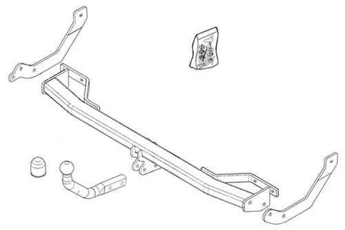 Anhängerkupplung brink 360900 - brink,