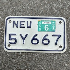 Original US Motorrad Kennzeichen Nummernschild USA ?? Nevada 