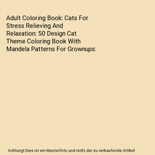Adult Coloring Book: Cats For