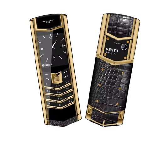 Vertu v10 handy schwarz gold - v10,
