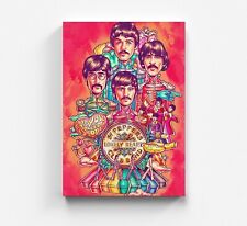 Pop Art Beatles Leinwandbild