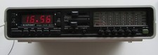 Retro Blaupunkt Mega Clock 4000 Radiowecker Vintage Radio Wecker silber