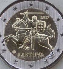 Litauen 🇱🇹 Münze 2 Euro