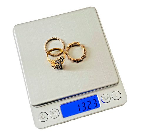Digitale feinwaage 01g 500g - feinwaage, 0,01g-500g