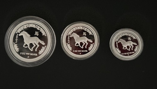 Coin set lunar serie - 3,
