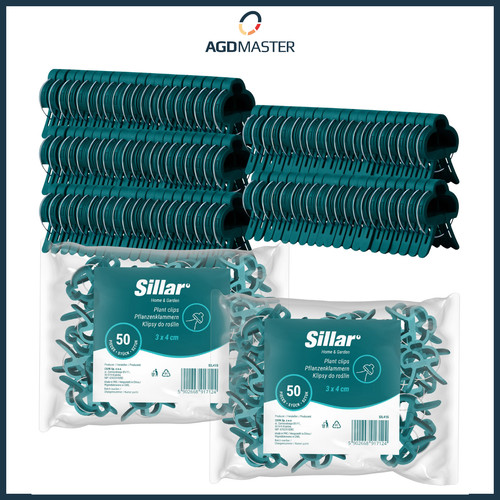 Sillar pflanzenclips 100 - pflanzenclips,