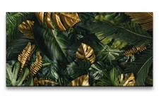 120x60cm Leinwandbild Grüne