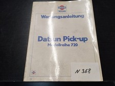 N368 Datsun Werkstatthandbuch Wartungsanleitung Pick Up Modellreihe 720