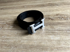 Hermès Gürtel Schwarz 110 cm Gebraucht Top Zustand