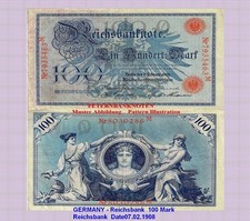 KAISERREICH  100 REICHSMARK