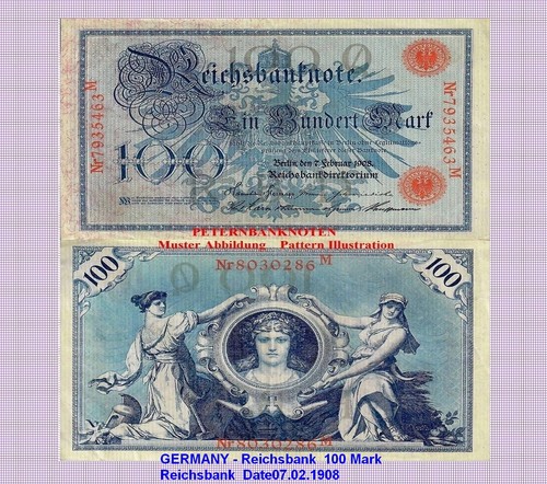 Kaiserreich 100 reichsmark - 100,