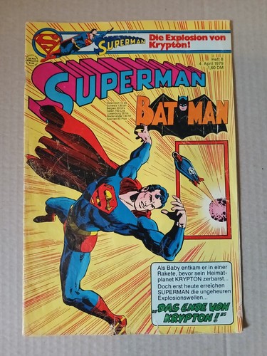 Superman batman heft 1979 - superman, 8,