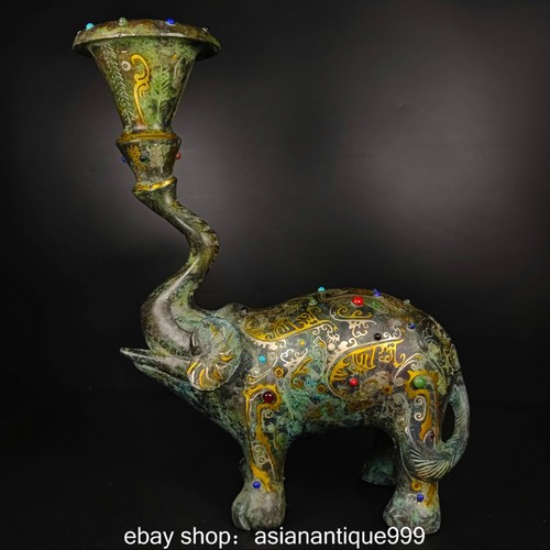 Alte bronze ware gold - 14,