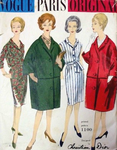 1960s vintage vogue nähen - 1960s,