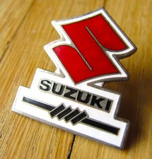 SUZUKI  Pin / Pins - Suzuki Logo - emailliert - Motorcycle - Kult - B