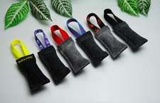 Beißwurst Leder 15 x 3cm Dummy Bringsel Lunte Apport Hundesport Welpensdpielzeug