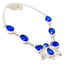 Handgefertigte blaue Tansanit