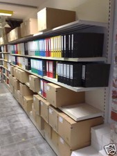 Tegometall 10m Wandregal Aktenregal Archiv Regale Lagerung Tego/Eden/Vendox