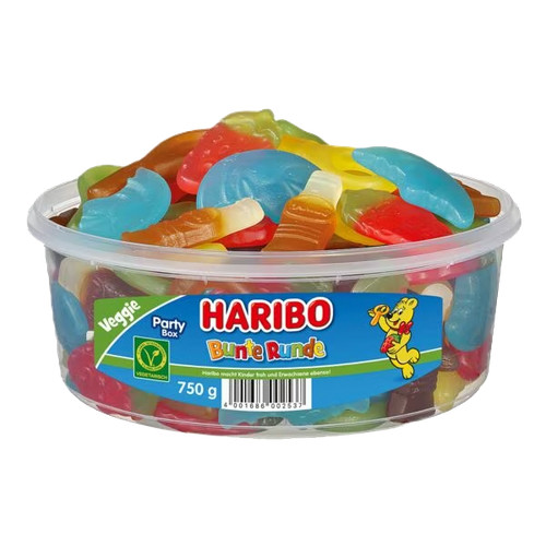 Haribo bunte runde - runde, 750