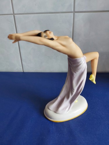 Art deco porzellan figur - art,