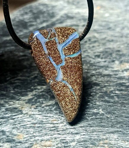 Boulder opal anhänger - ,