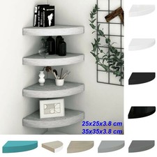 1/2/4x Eck-Wandregal MDF