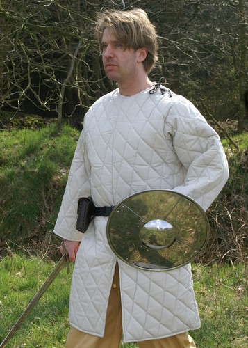 Langer gambeson natur - gambeson,,