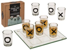 Tic Tac Toe Glasbrettspiel