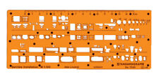 standardgraph 7349 Schablone Sanitäre Installation I.  1:100   - NEU & OVP