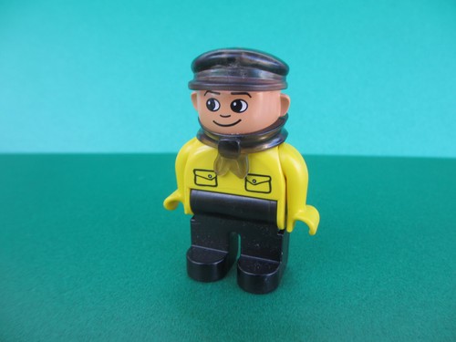 Lego duplo figur mann kappe - figur,