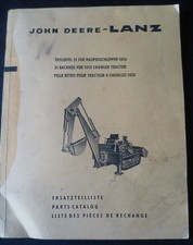John Deere Tieflöffel zur Raupe 1010 ET-Liste