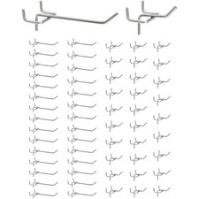 60 Lochwandhaken aus Edelstahl