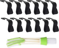12pcs Auto Kopfstütze Haken, Fahrzeug-Organisator Lagerung Kleiderbügel Haken
