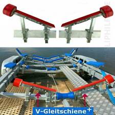 Zentrierhilfe V-Gleitschiene Plus - rot | Sliphilfe Auffahrhilfe Boot Trailer