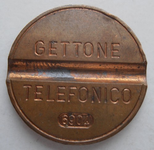 Italien telefonmarke gettone - telefonmarke,