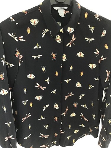 Hemd bluse 34 schwarz - hemd,