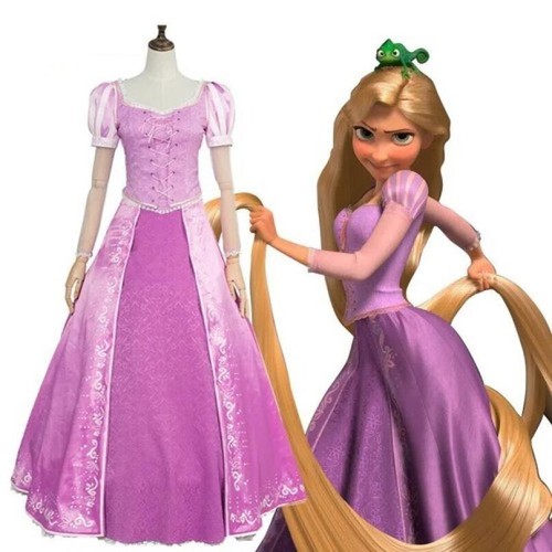 Prinzessin rapunzel kleid - rapunzel,