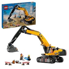LEGO City 60420 Raupenbagger Bausatz, Mehrfarbig