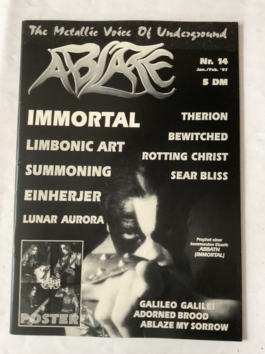 Ablaze 1996 black - ablaze, nr.