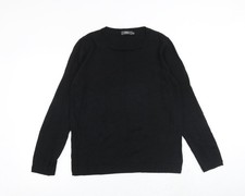 Schwarzer Pullover Pulli Damen