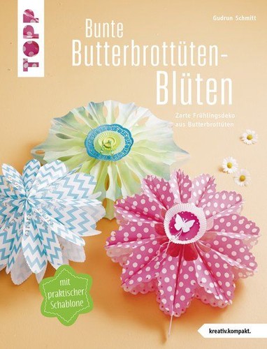Bunte butterbrottüten blüten - bunte, butterbrottüten-blüten