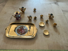 Limoges - Kollektion von miniatur Porzellan Dekorationen