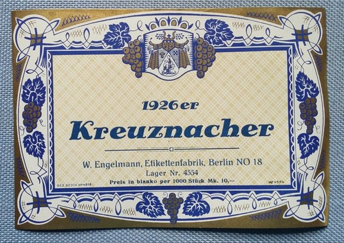Altes weinetikett - altes,