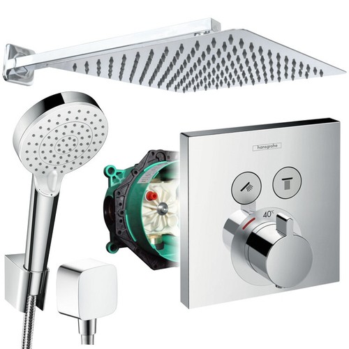 Unterputz duscharmatur set - unterputz, duscharmatur,