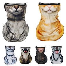 UV-Schutz-Fahrradschal, halbe Gesichtsmaske, Sturmhaube, Motorrad-Halsabdeckung