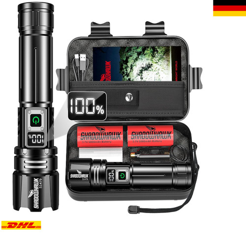 Led taschenlampe 500000 lumen - led,